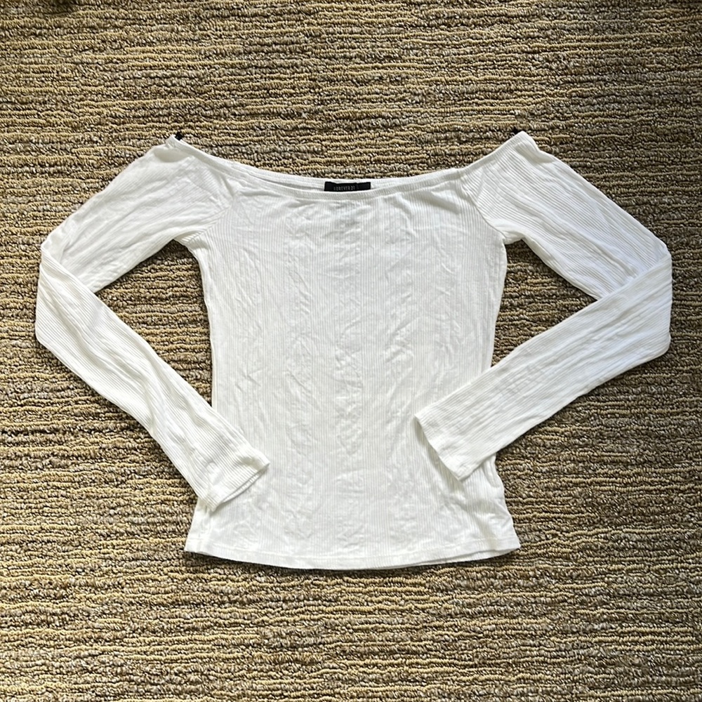 Forever 21 Off the Shoulder Long Sleeve